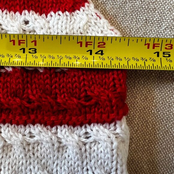 moon&madison Anthropologie Patriotic Knitted Tank Women M  American Flag Design - Picture 10 of 14